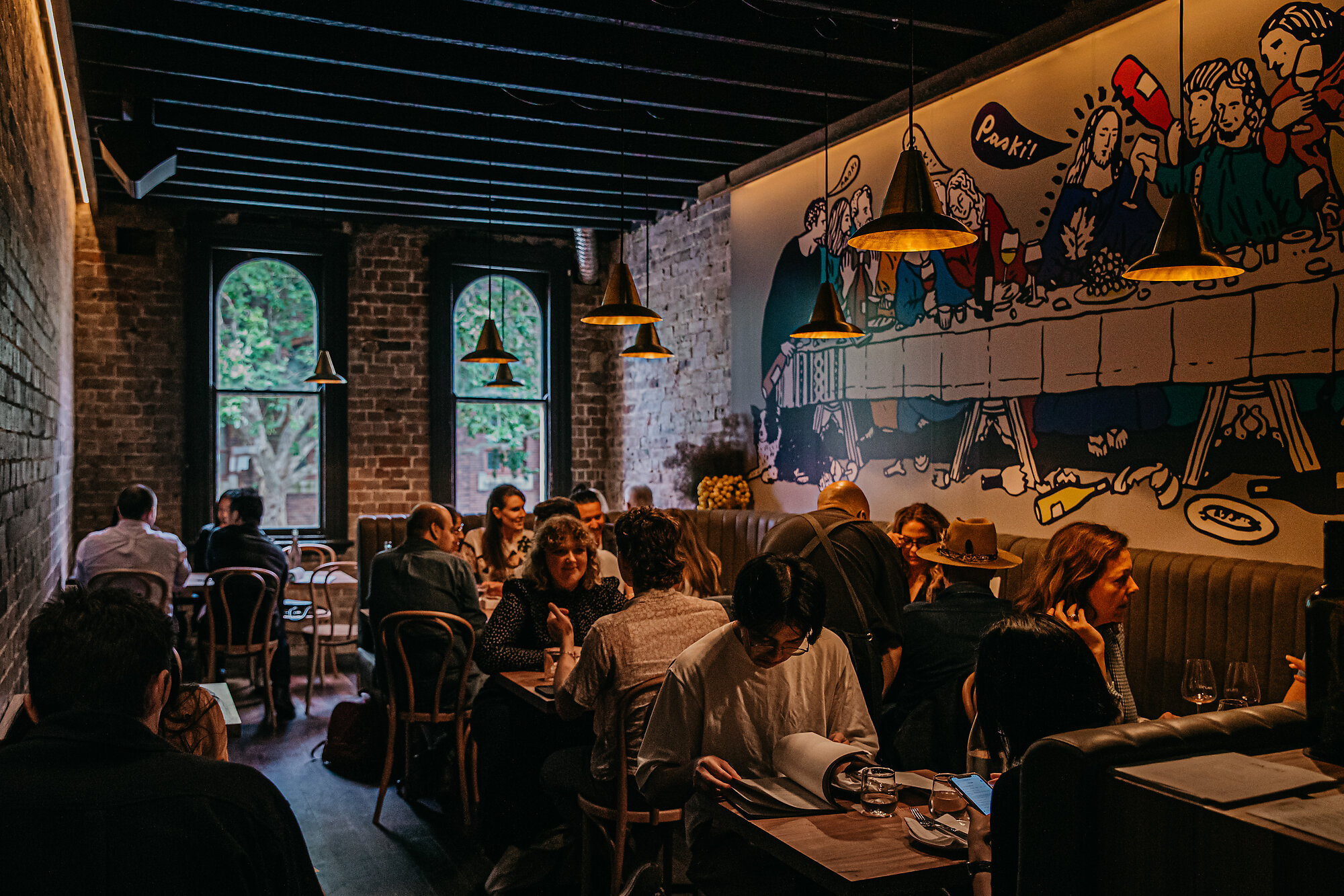 Interior photograph of Paski Vineria Popolare by Nikki To